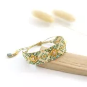 Miyuki Delica 10/0 DBM0732 - Opaque Dark Cream x8g