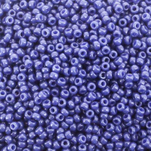 Rocalla Miyuki Duracoat 15/0 4493- Opaque Dyed Navy Blue x8g