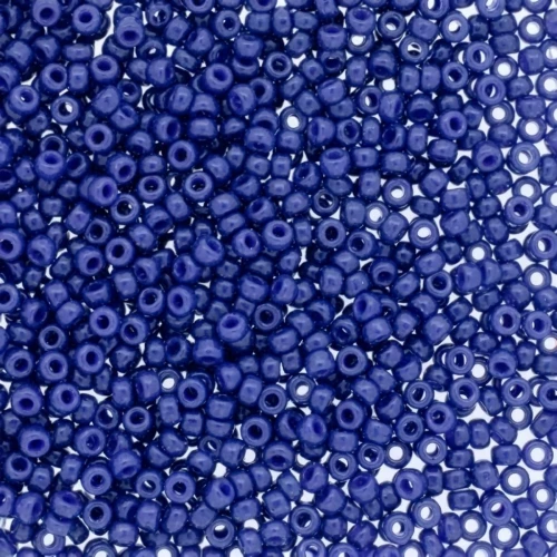 Rocalla Miyuki Duracoat 11/0 4493- Opaque Dyed Navy Blue x8g