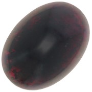 Cabuchón ovalado 18x13 mm Granate|raw }}