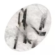 Cabuchón ovalado 18x13 mm Cuarzo turmalinado