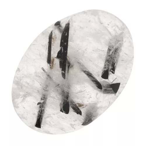 Cabuchón ovalado 18x13 mm Cuarzo turmalinado