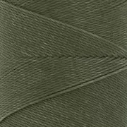 Bobina de hilo encerado Linhasita para micro macramé 0,75 mm - Verde militar (90) x228m