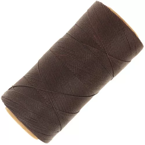 Bobina de hilo encerado Linhasita para micro macramé 0,5 mm - Smoky Purple (211) x335m