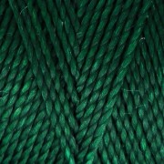 Bobina de hilo encerado Linhasita para micro macramé 0,5 mm - Verde abeto (367) x335m