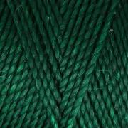 Bobina de hilo encerado Linhasita para micro macramé 0,5 mm - Verde abeto (367) x335m