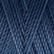 Bobina de hilo encerado Linhasita para micro macramé 0,5 mm - Denim (1037) x335m