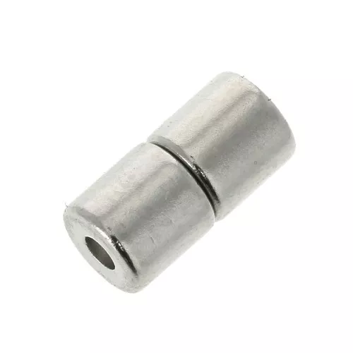 Cierre magnético 11x5.5 mm rodiado x1