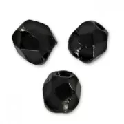 Facetadas 2.5 mm Jet  x50