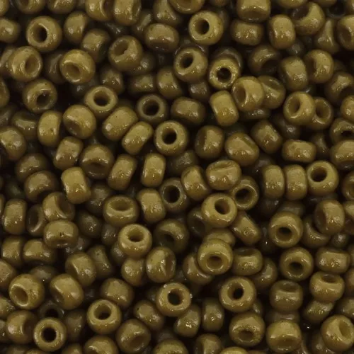 Rocalla Miyuki 11/0 4491 - Duracoat Opaque Spanish Olive x8g
