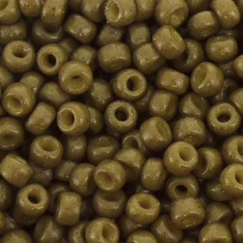 Rocalla Miyuki 8/0 4491 - Duracoat Opaque Spanish Olive x8g