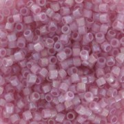 Miyuki Delica 11/0 DB1752 - Opal AB Lined Spkl Orchid|raw }}