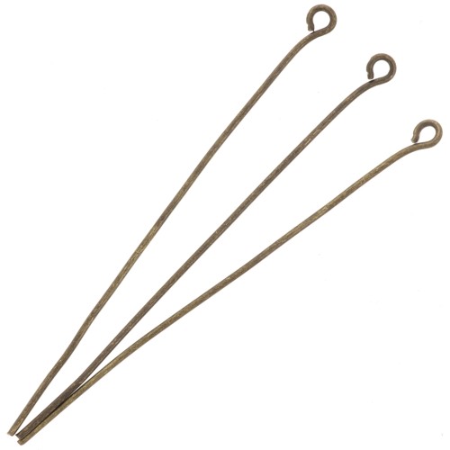 Clou tête ronde 51x0.70 mm - Bronze x 25