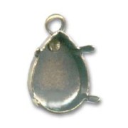 Engaste colgante PureCrystal 4320 14x10 mm bronce|raw }}