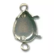 Engaste separador PureCrystal 4320 14x10 mm bronce