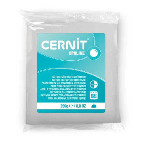 Pasta arcilla polimérica Cernit Opaline 250 gr Blanco 010