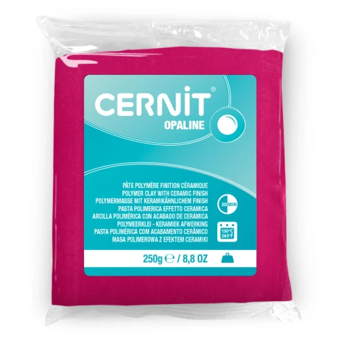Pasta arcilla polimérica Cernit Opaline 250 gr Magenta 460