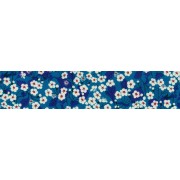 Cinta al bies tela Liberty  - Mitsi - Outremer x1m|raw }}