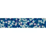 Cinta al bies tela Liberty  - Mitsi - Outremer x1m