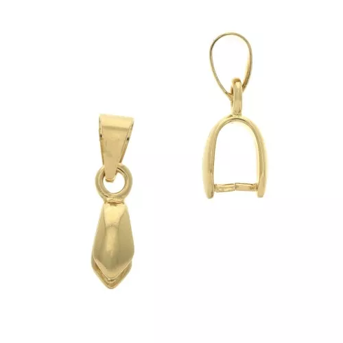Enganches para colgante 15 mm para Joyería y bisutería Dorado con oro finox5