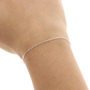 Cadena malla Forçat 1.3x1.6 mm Plata 925 x50cm