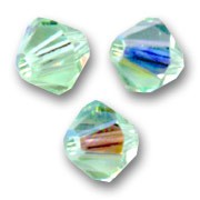 Toupies en cristal PureCrystal 5328 6 mm Chrysolite AB x20