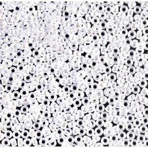 Rocalla Miyuki 15/0 420 - Opaque White Pearl Ceylon