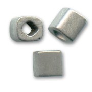 Cubos Toho 4 mm TC-04-566- Antique Silver Metallic Frosted|raw }}