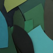 Retales de cuero de alta calidad / texturas diferentes - Verde x 200g|raw }}