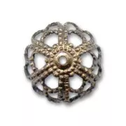 Casquilla filigrana 12 mm bronce x1