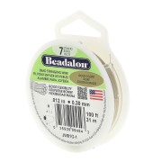 Hilo 7 hebras 0.30 mm Dorado x31 m