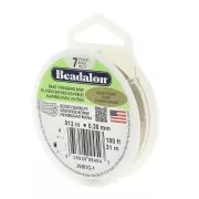 Hilo 7 hebras 0.30 mm Dorado x31 m