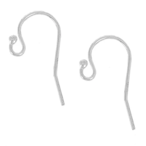Ganchos para pendientes 11.5 mm de Plata 925 x50