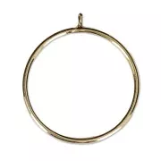 Anillo para mitad-perforada 6 / 8 et 10 mm Gold filled Talla 54 x1