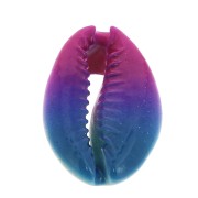 Concha Cauri degradado rosa/azul para hacer joyas DIY - entre 20 y 26mm x1|raw }}