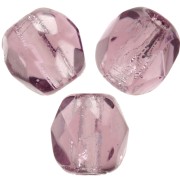 Facetadas 3 mm Amethyst  x50