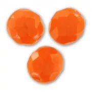 Facetadas 8 mm Mandarina x20