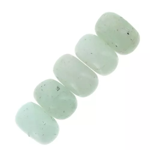 Cuentas Amazonita rondel 8x5 mm x15