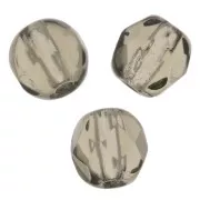 Facetadas 3 mm Black Diamond x50