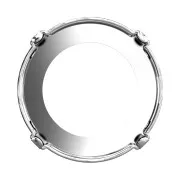 Engaste PureCrystal 1122 Rivoli redondo 18 mm Rodiado