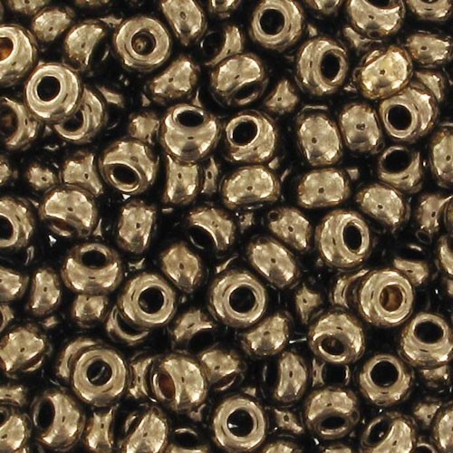 Cuentas de Rocalla Preciosa 11/0 2 mm - Bronce dorado x 250 g