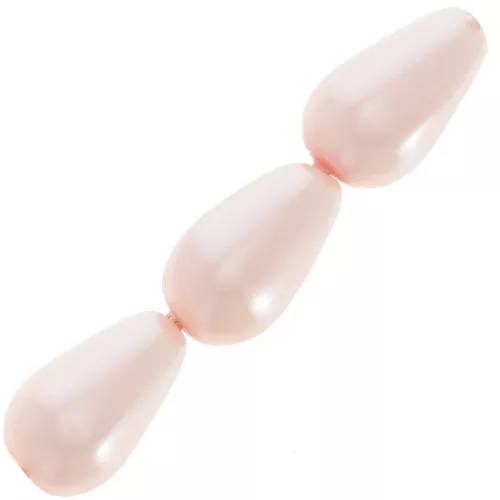 Peras nacaradas 10x6 mm Light Rose x25