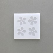 Molde silicono de resina63x63 mm - forma Flor de Cereza x1|raw }}