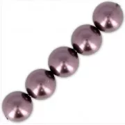 Perladas PureCrystal 5810 6 mm Burgundy Pearl x10