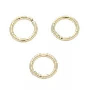 Anillas abiertas  5x0.7mm de Gold filled x10