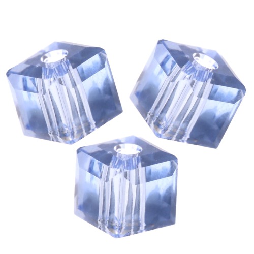 Cubos PureCrystal 5601 4 mm Light Sapphire x8