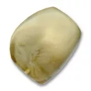 Rectángulo irregular 34x30 mm Chalk Olive