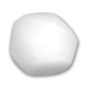 Redonda facetada 20 mm Chalk White|raw }}