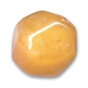 Redonda facetada 20 mm Chalk Orange|raw }}