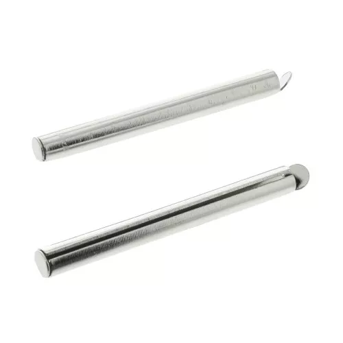 Terminal para cierre magnético intercambiable Hiilos 40 mm - Plateado x1
